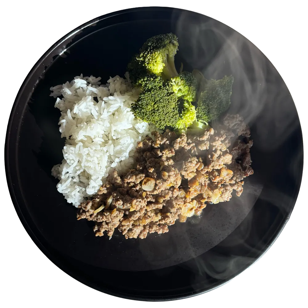 Ground Beef and Broccoli