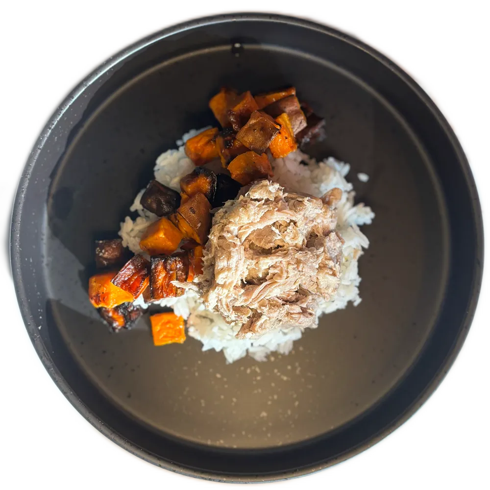 Pulled Pork and Sweet Potato
