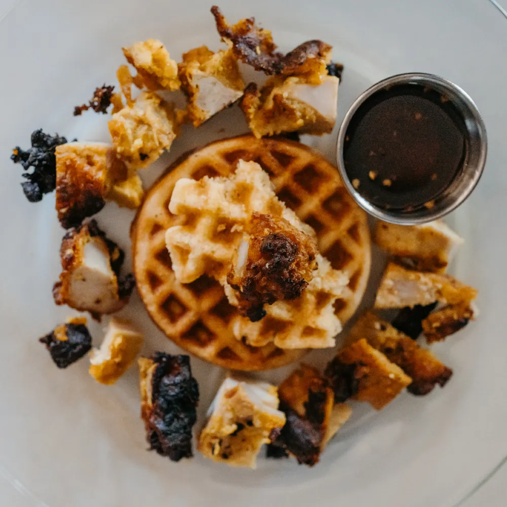 Crispy Fried Chicken & Waffles