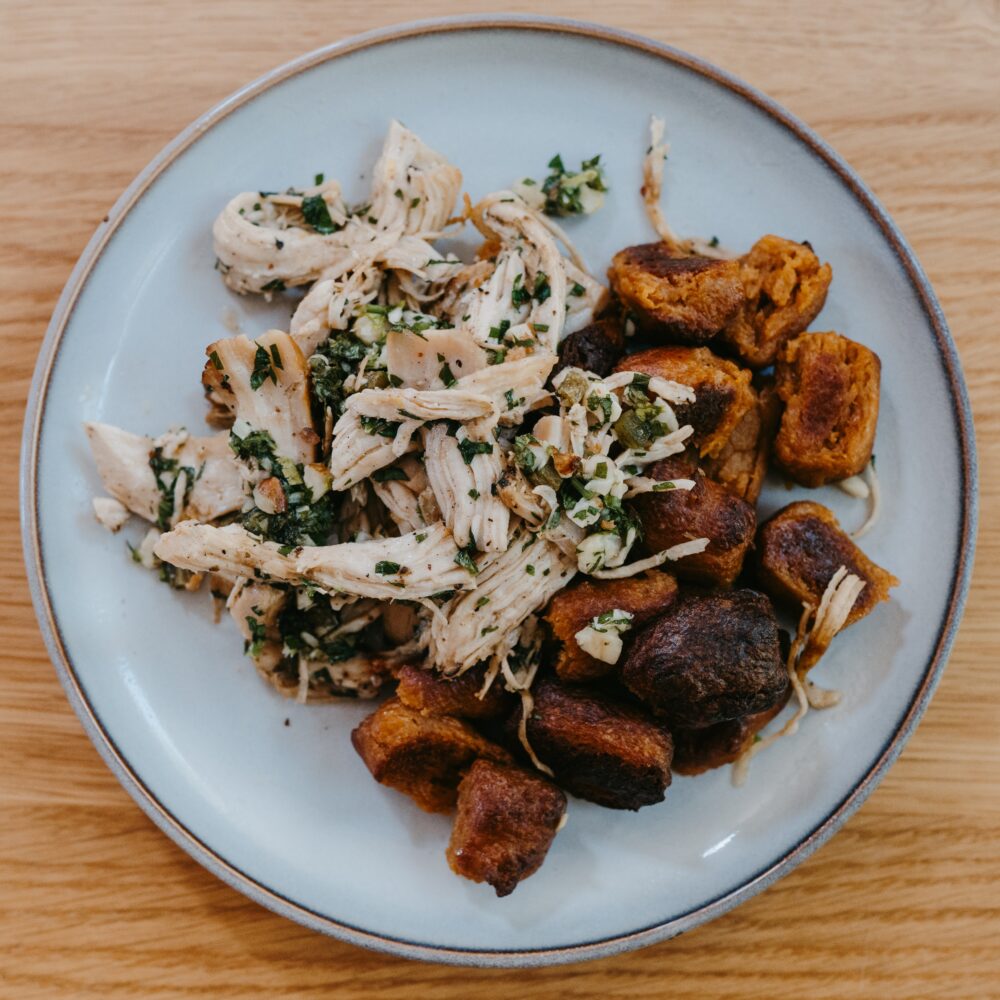 Almond Pesto Chicken Gnocchi